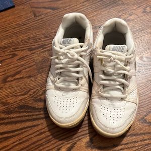Worn withe Nike Tennis shoes